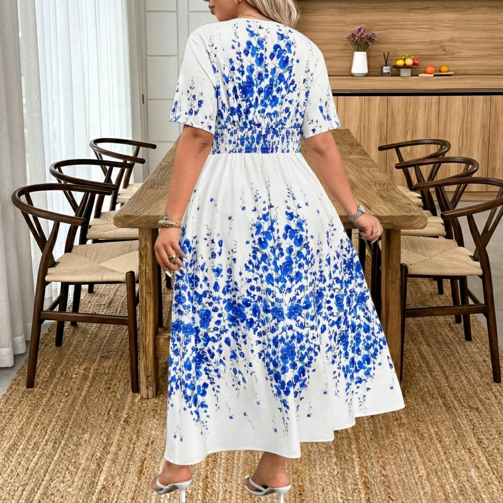 Vestido Floral Blanco