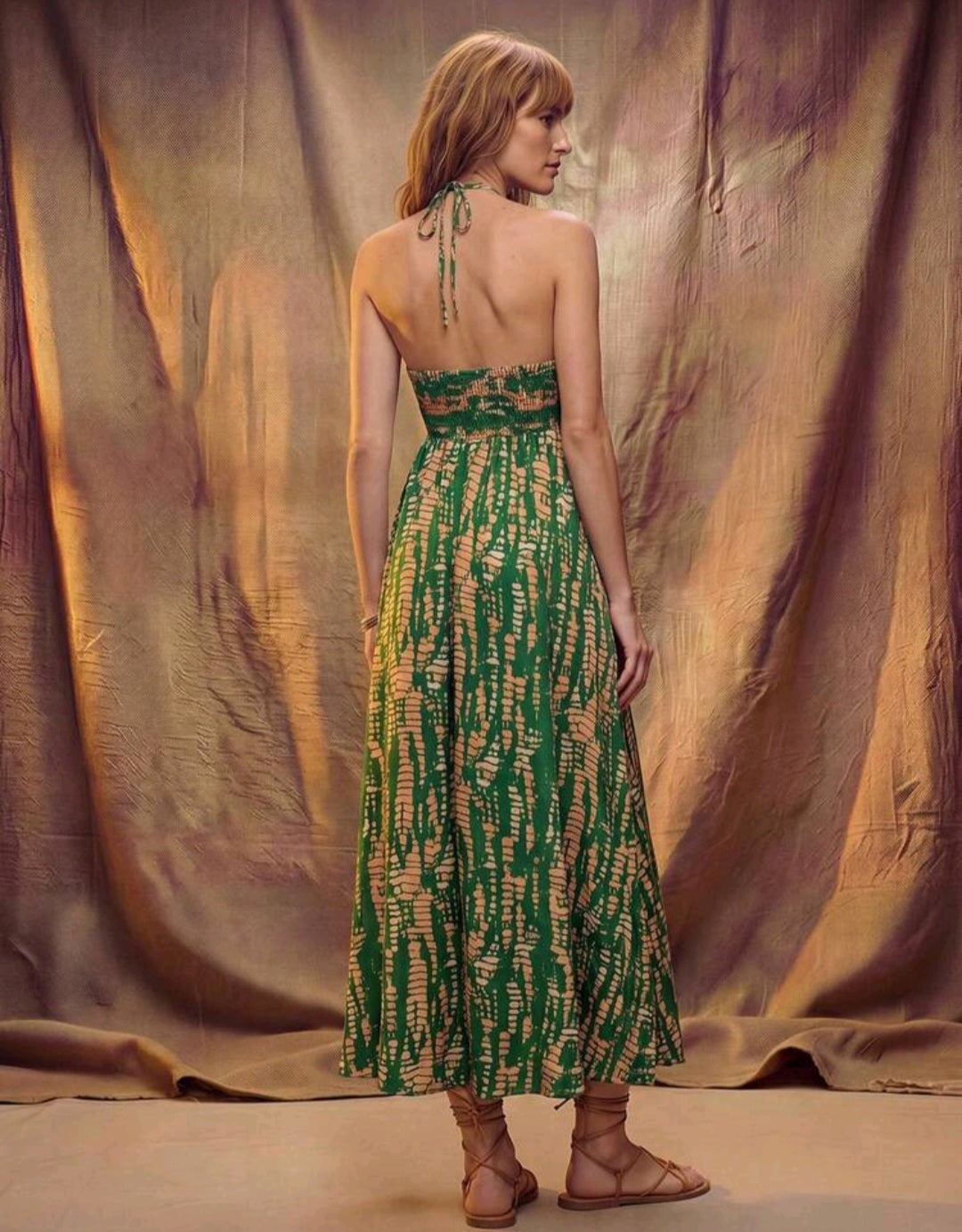 Vestido de Playa Verde