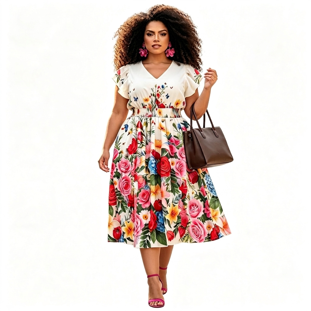 Vestido Floral Casual