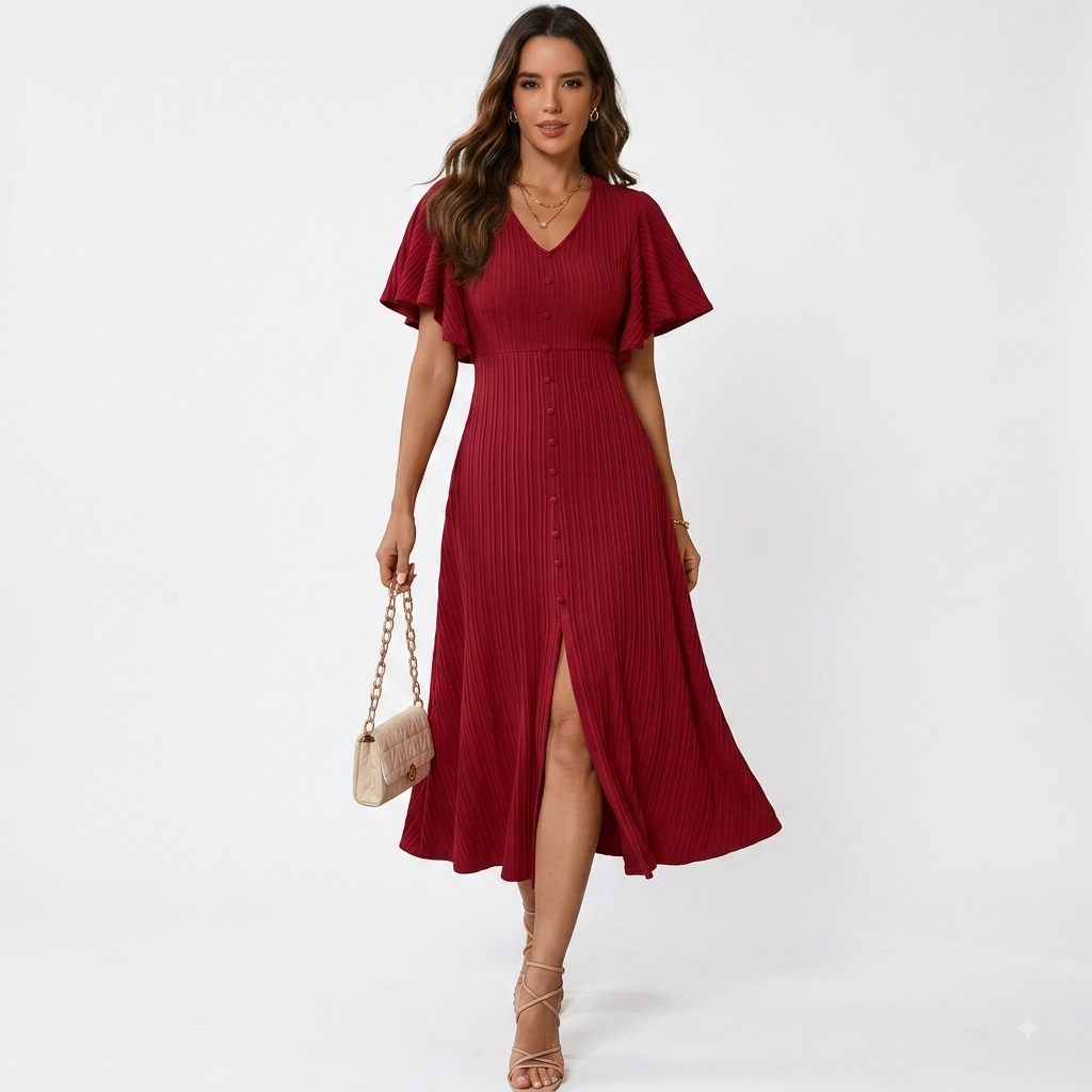 Vestido Hermoso Rojo