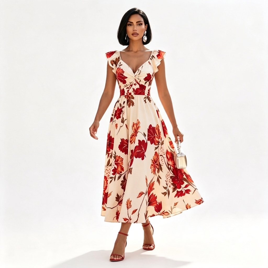 Vestido Floral Casual