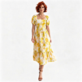 Vestido Amarillo Deslumbrante