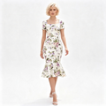 Vestido Floral Ajustado
